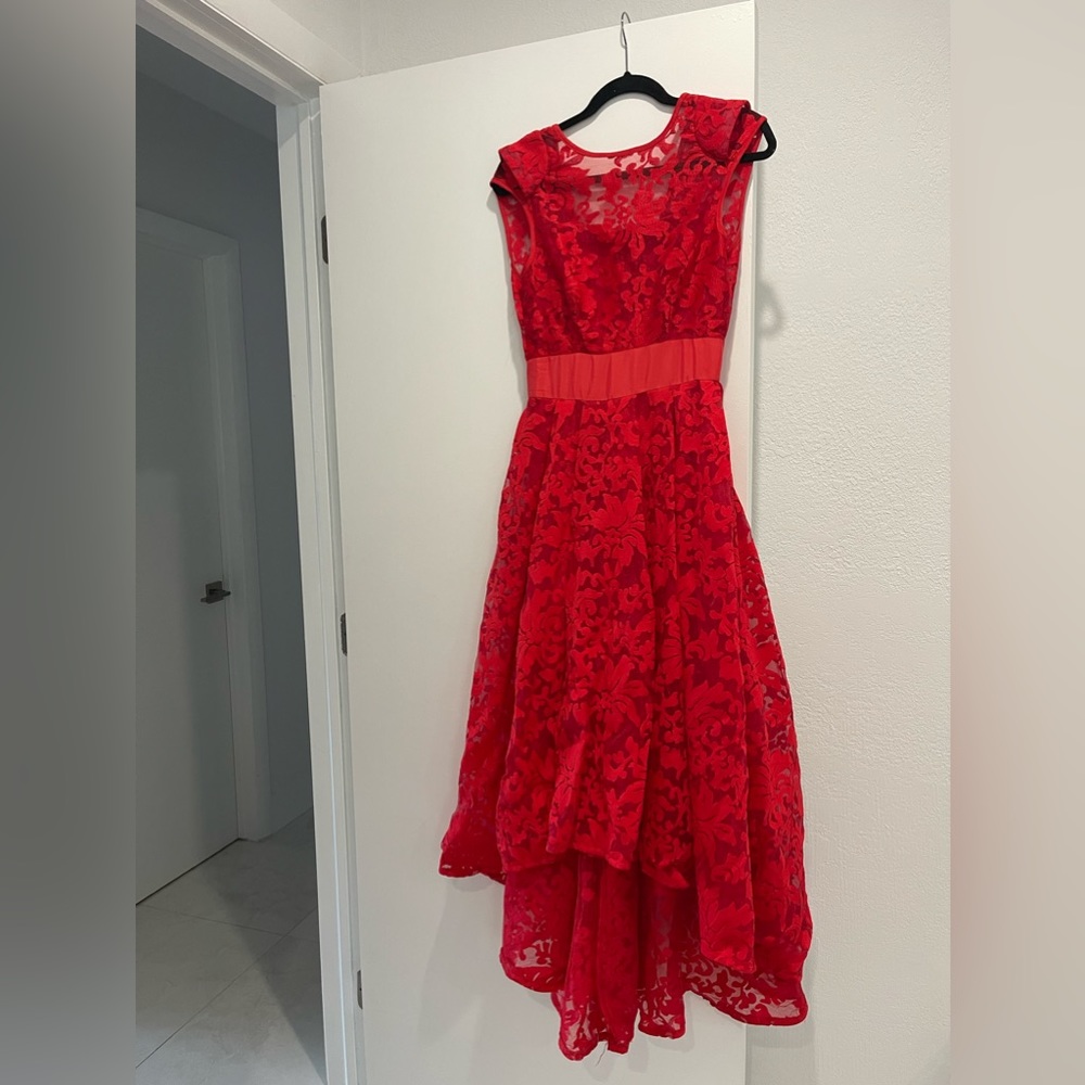 Red Lace Dress